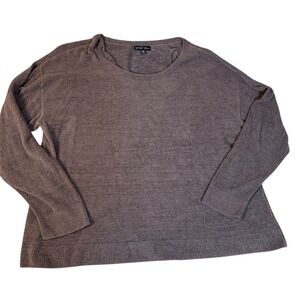 Barefoot Dreams Women's Cozy Chic Blue Gray Tunic Sweater Size 3x Super Soft